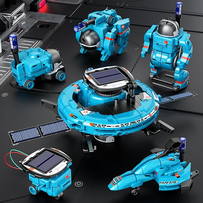 6-in-1 Solar Robot Toys